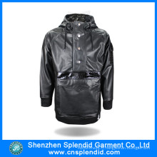 Veste noire en molleton chaud extérieure de Guangdong usine avec de haute qualité